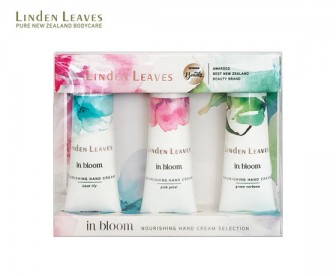 Linden Leaves 琳登丽诗 绽放系列手霜套装 3件套(水百合 25ml+粉色花瓣 25ml+绿色马鞭草 25ml) Linden Leaves 琳登丽诗 绽放系列手霜套装 3件套(水百合 25ml+粉色花瓣 25ml+绿色马鞭草 25ml)